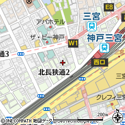 BISTRANTE BOQU 三宮周辺の地図