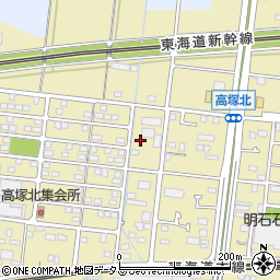 静岡県浜松市中央区高塚町1828周辺の地図