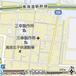 静岡県浜松市中央区高塚町607周辺の地図