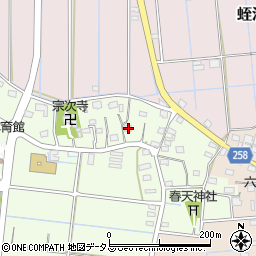 静岡県磐田市南島118周辺の地図