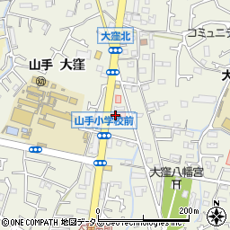恵泉総合ケアセンター 大久保北事業所周辺の地図