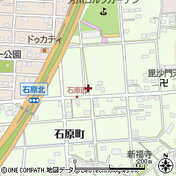 静岡県浜松市中央区石原町422周辺の地図