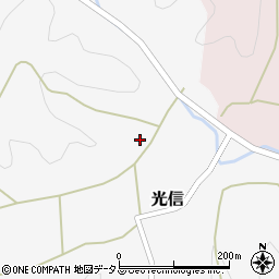 広島県神石郡神石高原町光信80周辺の地図