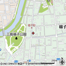 静岡県浜松市中央区楊子町533周辺の地図