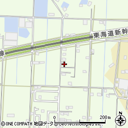 静岡県浜松市中央区篠原町384周辺の地図