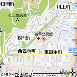 奈良県奈良市川上町573周辺の地図