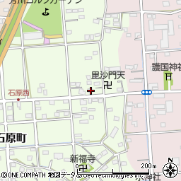 静岡県浜松市中央区石原町191周辺の地図