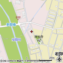 静岡県浜松市中央区金折町2112周辺の地図