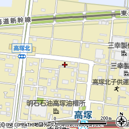静岡県浜松市中央区高塚町1406周辺の地図