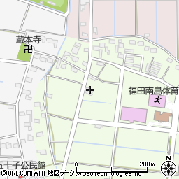 静岡県磐田市南島622周辺の地図
