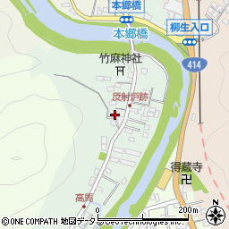 静岡県下田市高馬8周辺の地図