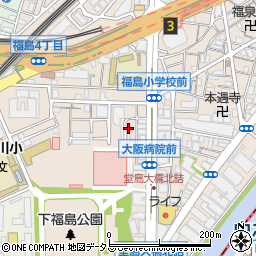 新福島どうぶつ病院周辺の地図