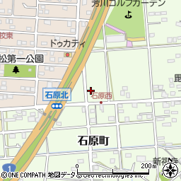 静岡県浜松市中央区石原町451周辺の地図