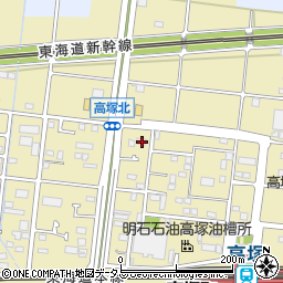 静岡県浜松市中央区高塚町1400周辺の地図