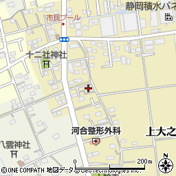静岡県磐田市上大之郷469周辺の地図
