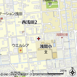 張替本舗金沢屋　浜松駅南店周辺の地図