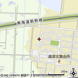 静岡県浜松市中央区高塚町1857周辺の地図