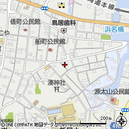 静岡県湖西市新居町新居886周辺の地図