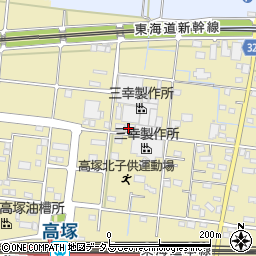 静岡県浜松市中央区高塚町689周辺の地図