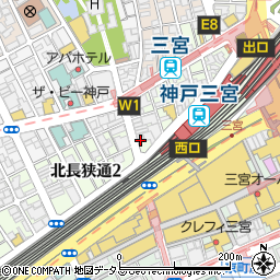 セブン‐イレブン　神戸いくたロード北店周辺の地図