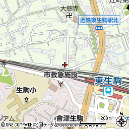奈良県生駒市辻町771-10周辺の地図