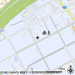 静岡県菊川市赤土1445周辺の地図