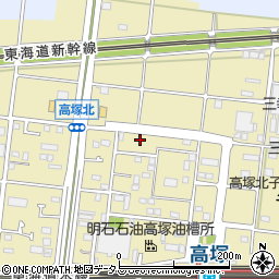 静岡県浜松市中央区高塚町1419周辺の地図