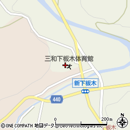 広島県三次市三和町下板木1周辺の地図