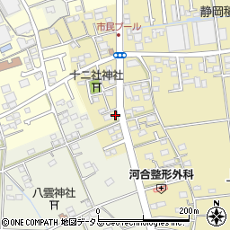 静岡県磐田市上大之郷378周辺の地図
