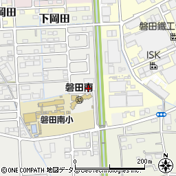 静岡県磐田市千手堂1070-1周辺の地図