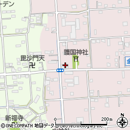 静岡県浜松市中央区金折町171周辺の地図