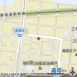 静岡県浜松市中央区高塚町1418周辺の地図