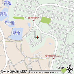 岡山県総社市泉14-24周辺の地図