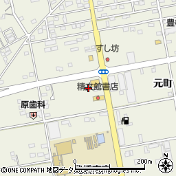 愛知県豊橋市南大清水町元町252周辺の地図