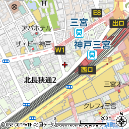 NIKU-MARU ニクマル 29 三宮店周辺の地図