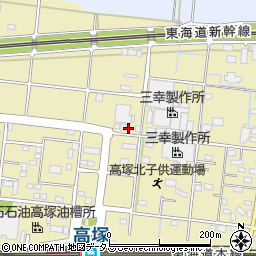 静岡県浜松市中央区高塚町695周辺の地図