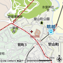 兵庫県神戸市兵庫区里山町1-179周辺の地図