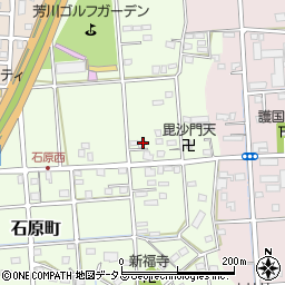 静岡県浜松市中央区石原町171周辺の地図