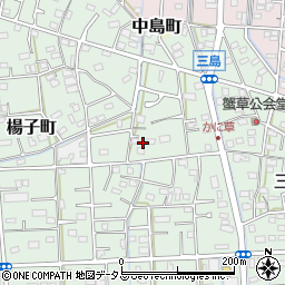 静岡県浜松市中央区楊子町28周辺の地図