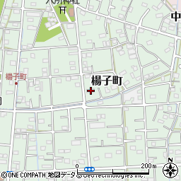 静岡県浜松市中央区楊子町225周辺の地図