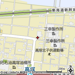 静岡県浜松市中央区高塚町697周辺の地図