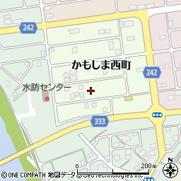 島根県益田市かもしま西町7周辺の地図