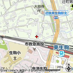 奈良県生駒市辻町771-9周辺の地図