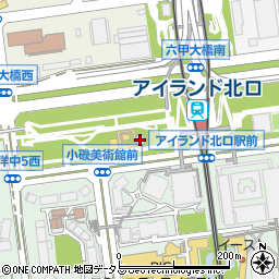 神戸市立小磯記念美術館周辺の地図