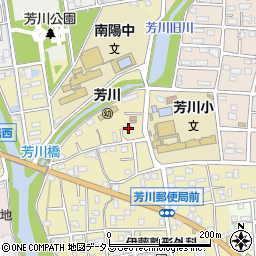 静岡県浜松市中央区芳川町194周辺の地図
