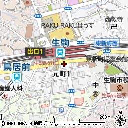 炭火焼鳥 にんまり周辺の地図