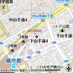 日本ビルサービス株式会社神戸支店周辺の地図