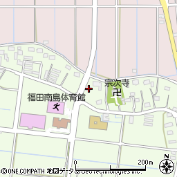 静岡県磐田市南島360周辺の地図
