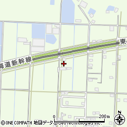 静岡県浜松市中央区篠原町633周辺の地図
