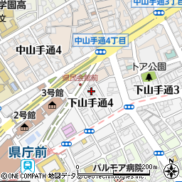 フローラル神戸周辺の地図